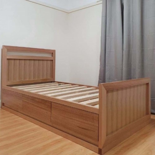 [Custom Made Example] Local made Tassie oak king single bed