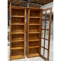 [CUSTOM MADE EXAMPLE] LOCAL MADE 2205PBCTWINS Pine BOOKCASE