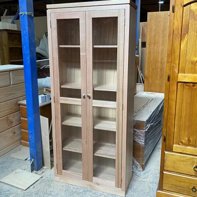 [CUSTOM MADE EXAMPLE] LOCAL MADE 22BC08TASS TASSIE OAK BOOKCASE in CLEAR FINISH