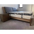 [Custom Made Example] Local made Tassie OAK Bed suite with PU leather bedhead