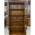 MCDC-006 LOCAL MADE PINE BOOKCASE with Doors 