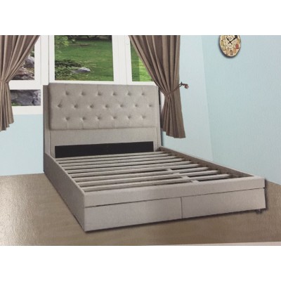 FABRIC QUEEN SIZE BEDFRAME (LIMITED STOCK)