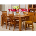TASSIE OAK FAIRHOLM HIGH QUALITY  DINING TABLE ONLY