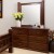 RUSTIC DRESSER WITH MIRROR