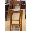 Wholemeal Bar Stool with Back Support
